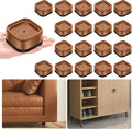 shouwuhho 18 Pack Furniture Risers Adjustable Bed Risers Heavy Duty Lifts by EnjoyLifeEnjoyHappiness