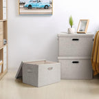 Graciadeco Large 17 36 Quart Collapsible Stackable Storage Bins - Image 6