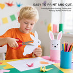 White Cardstock 8.5 X 11, 120 Sheets Card Stock, 75lb/ 200gsm Copy Paper - Image 5