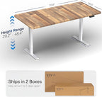 VIVO Electric 71 x 36 in Standing Desk, Memory Height Adjustment, 1B Series - Image 3