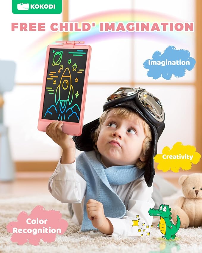 KOKODI LCD Writing Tablet, 8.5 Inch Toddler Doodle Board Drawing Tablet - Image 3