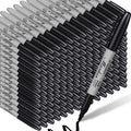 Thenshop 500 Pack Black Permanent Markers Bulk