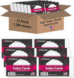 KAISA Lined Index Card 5"x8" Index Cards Flashcards, Heavy Weight Paper Made in by KAISA