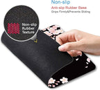 IMAYONDIA Cute Pink Flowers Mouse Pad, Cherry Blossom Mouse Pad, Serene - Image 3