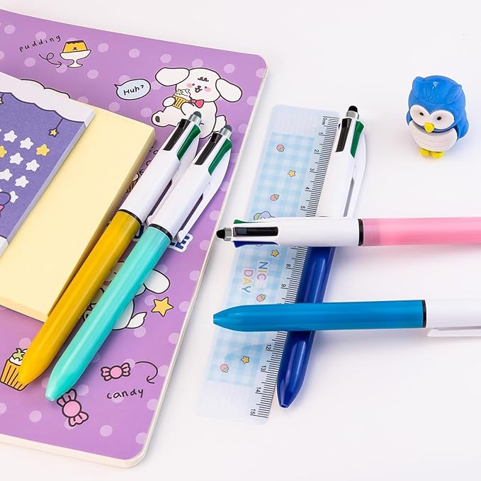 Aosrpvoi 8-Pack Multicolor Ballpoint Pens - Image 4