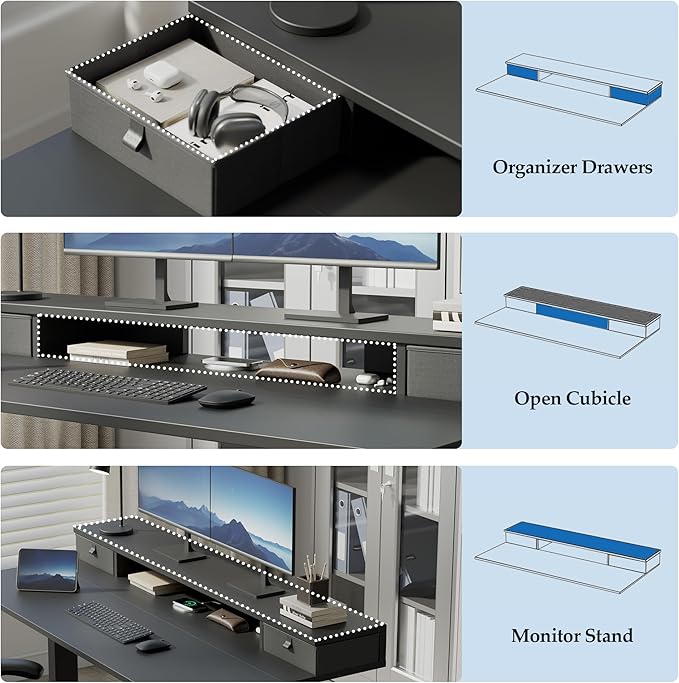 Klicelor 55 Inch Electric Standing Desk - Image 4