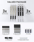 Nicpro 6PCS Art Mechanical Pencil Set, Sketching Drawing - Image 5