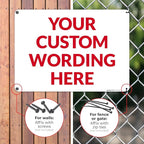 Custom Sign, Personalized Metal Signs, Customize - Image 4