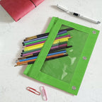 YoeeJob Pencil Pouch for 3 Ring Binder, Zipper Pencil Pouches Bulk, Pencil Case - Image 4