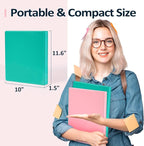 BinderX Extra Durable 1.5 Ring Binder, Round Ring 1.5 Inch Binders, Fits 325 - Image 6