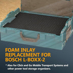 POWERTEC Tool Box Foam Insert, Pluck Foam Tool Organizer - Image 2