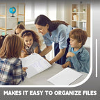 Henoyso 36 Pcs Plastic Folders - Image 7