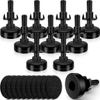 Holimax 10 Set Adjustable Furniture Leveling Feet, Adjustable Leg Levelers by Holimax