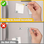 VNDUEEY 90 Pack Fridge Magnets Whiteboard Magnets Refrigerator Magnet, Small - Image 4