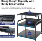 Fannova 25.6" x 23.6" Extra Large Printer Stand Table - Image 3