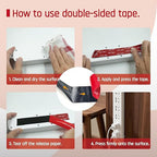 Double Sided Tape Heavy Duty Mounting Tape 1/4 in x 15.4 ft, Made of 3M VHB - Image 4