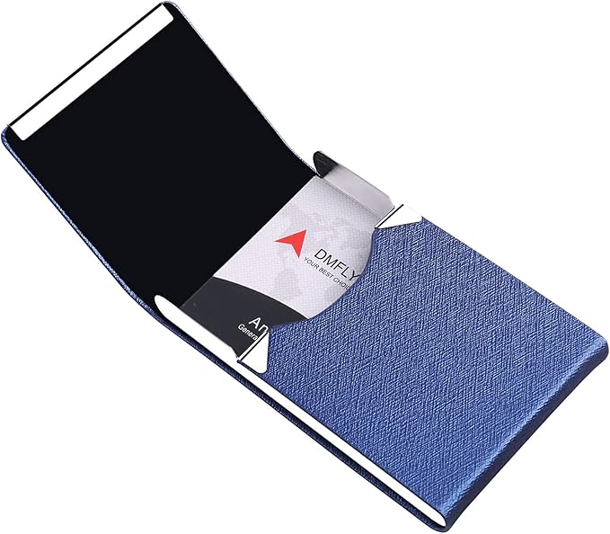 DMFLY Professional Business Card Holder, Pocket Business Card Case - Image 5