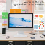 Keenjorika 2PCS Multifunctionnal Monitor Documents Holder, Desktop Message Board - Image 2