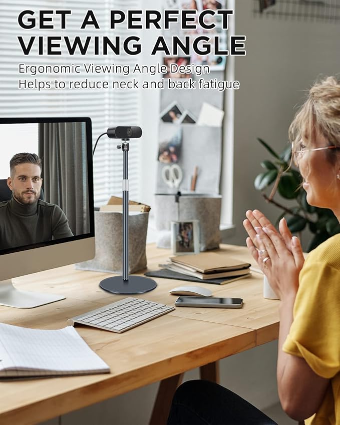 Nycetek Webcam Stand, Light Stand Tripod - Image 6