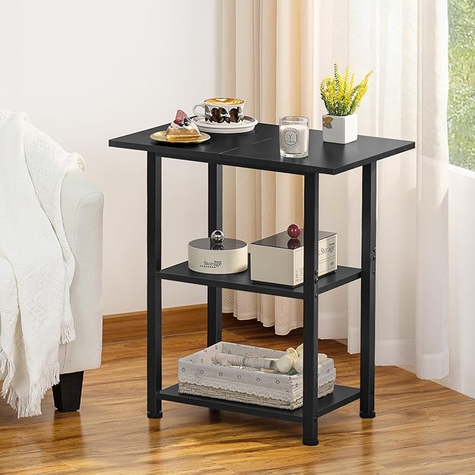 Lerliuo 3-Tier Printer Stand, Industrial Mobile Printer Table - Image 2