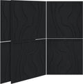 BUBOS Large Acoustic Panels, Self-adhesive Sound Absorbing Panels Decorative