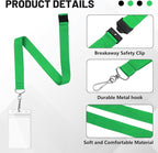 24-Pack Green Breakaway Lanyards - Image 4