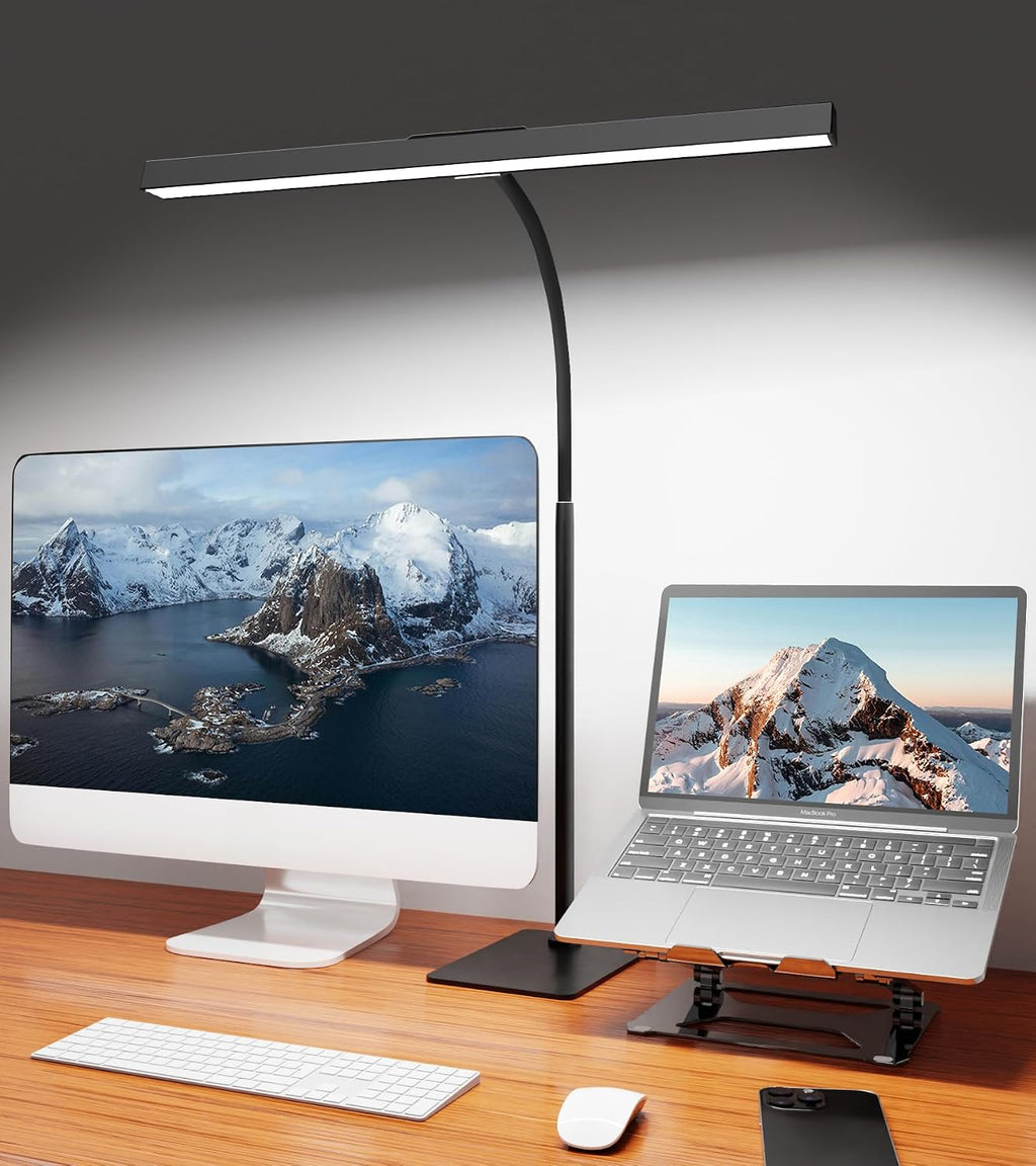 led desk lamp for home office with base, main product view