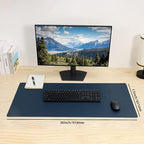 Wolaile PU Leather Desk Pad Blotter, 36x17in Non-Slip Large Mouse Pad/Writing - Image 5