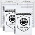 Spakon 2 Pcs Auto Mileage & Expense Log Book by Aranorun