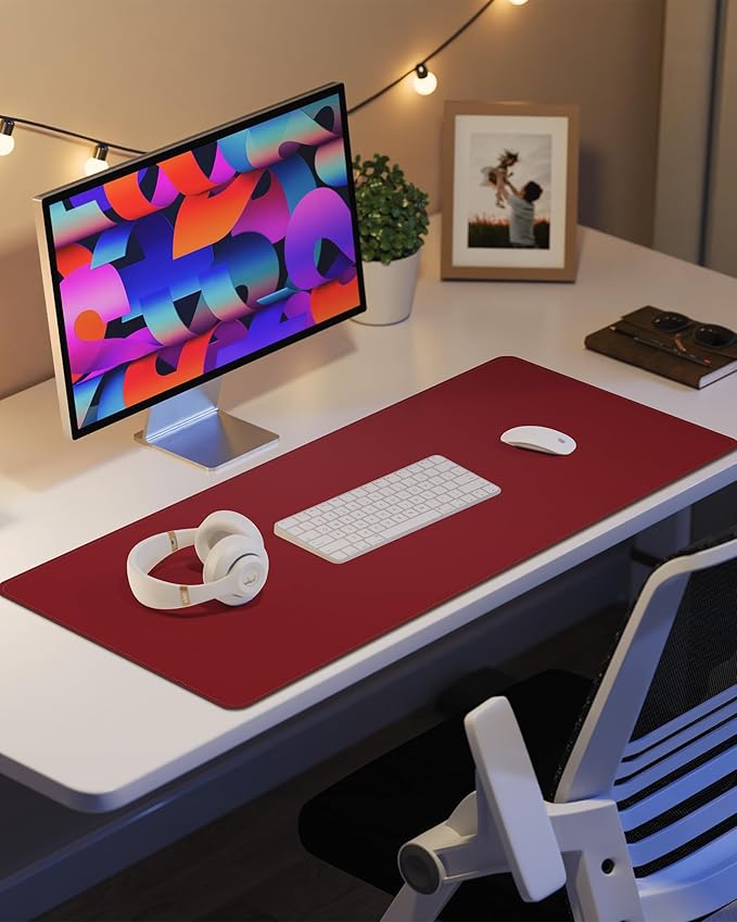 PU Leather Desk Pad Protector - Image 6