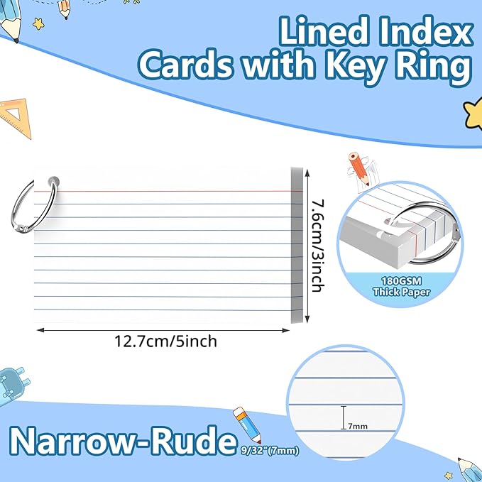 Ciphyfee Index Cards 3x5 Inch - Image 2