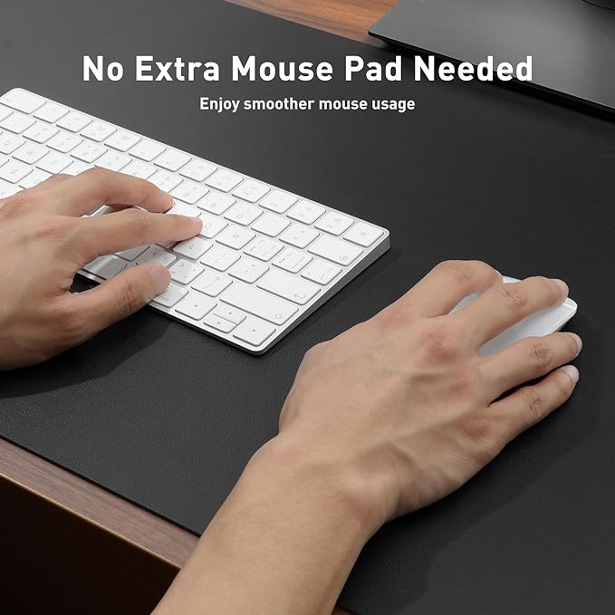 Aothia Non-Slip Waterproof PU Leather Desk Pad Protector - Image 4