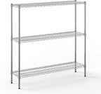 Regal Altair 14" Deep x 54" Wide x 54" Height Wire Shelving Kit | 3-Tier | NSF by Regal+Altair
