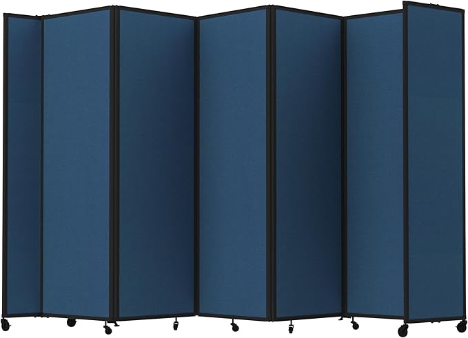 Versare Room Divider 360 Portable Wall Partition | Folding Panels | Large by VERSARE