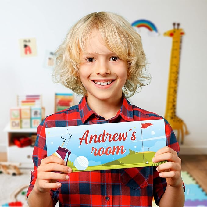 Custom Boy/Girl Name Sign Personalized Kids Decor Room Sign - Image 5