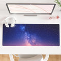 QIYI Desk Pad, Galaxy PU Leather Desk Blotter Protector, Waterproof Computer by QIYI
