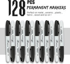 Buecs Permanent Markers, Fine Point, Waterproof & Smear Proof Markers, Quick - Image 2