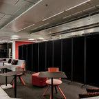 Upgrade Version Room Partition and Divider, Freestanding Rolling Dividers - Image 6