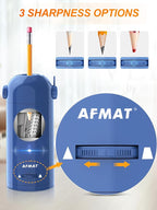 AFMAT Electric Pencil Sharpener, Fully Automatic Pencil Sharpener - Image 4