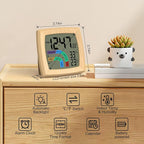 VOILEIPAGI Travel Alarm Clock Bedside Clock - Image 8