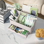 KINGFOM PU Leather Desk Organizer - Image 5