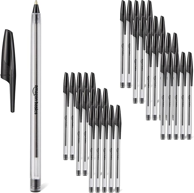 Amazon Basics Ballpoint Pens, 36 Pack by AmazonBasics