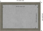 Amanti Art Grey Framed Magnetic Board 29x41 Large Vision Board - Image 4