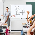 Large Dry-Erase Rolling Magnetic Whiteboard - Image 8