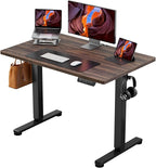 ErGear Electric Standing Desk, 44 x 24 Inches Height Adjustable Stand up Desk by ErGear