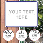 Custom Sign, Personalized Metal Signs, Customize - Image 4