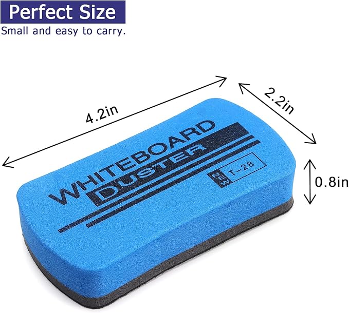Tamaki 6 Pack Magnetic Whiteboard Eraser, Dry Eraser Erasers - Image 2