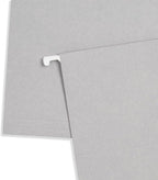 25 Blue Summit Supplies Grey Hanging File Folders Letter Size - Image 7