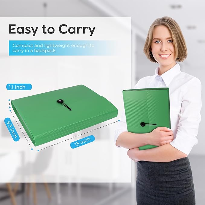 Expanding File Folder, Accordion File Organizer - Image 3
