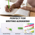 TecUnite 600 Pcs HB #2 Unsharpened Pencils bulk - Image 4